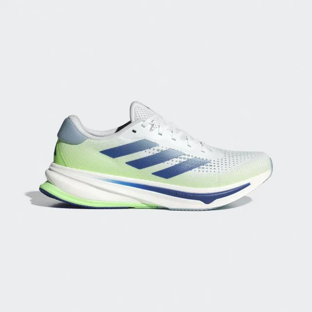 【adidas 愛迪達】慢跑鞋 男鞋 運動鞋 緩震 SUPERNOVA RISE 白綠藍 IF3015