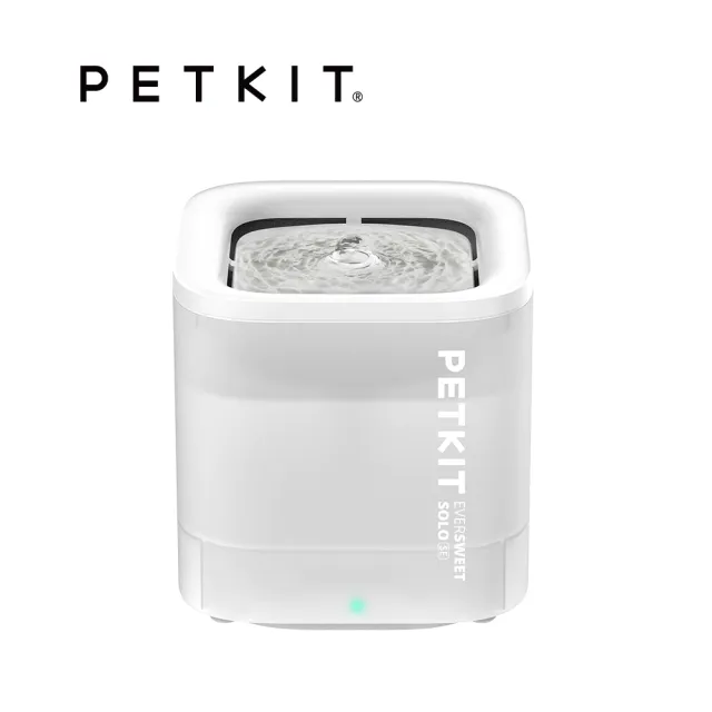 【Petkit 佩奇】智能寵物循環活水機SOLO SE 無線馬達(自動飲水機 寵物飲水機)