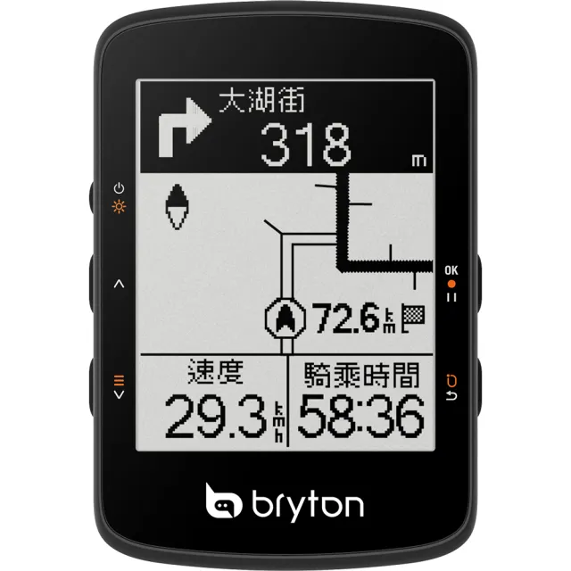 【BRYTON 官方直營】Bryton Rider 460E GPS自行車訓練記錄器(Bryton)