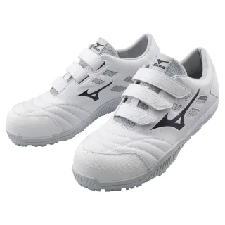 【MIZUNO 美津濃】F1GA233801(TD 赤足 輕量工作鞋 防護鞋 塑鋼頭  防油防滑 3E寬楦)