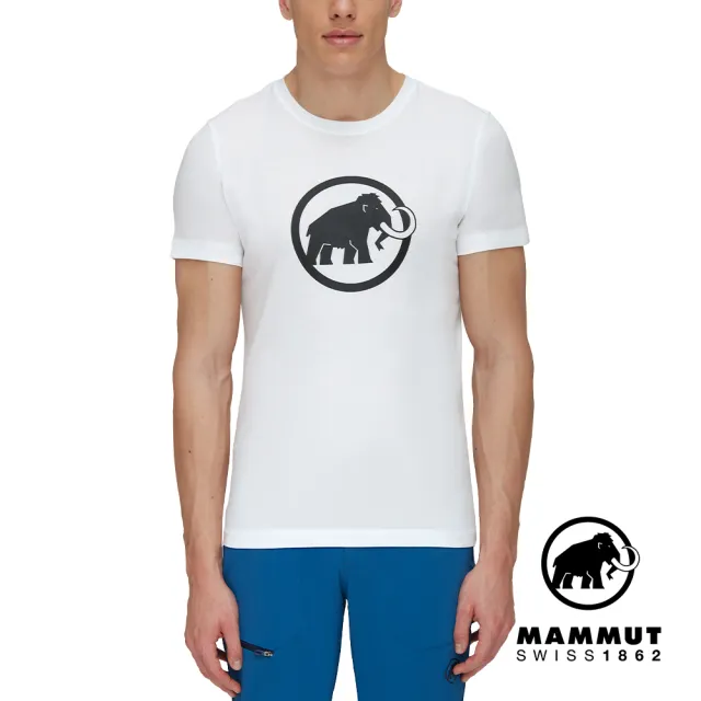 【Mammut 長毛象】Mammut Core T-Shirt Men Classic 機能短袖T恤 男款 白色 #1017-05890