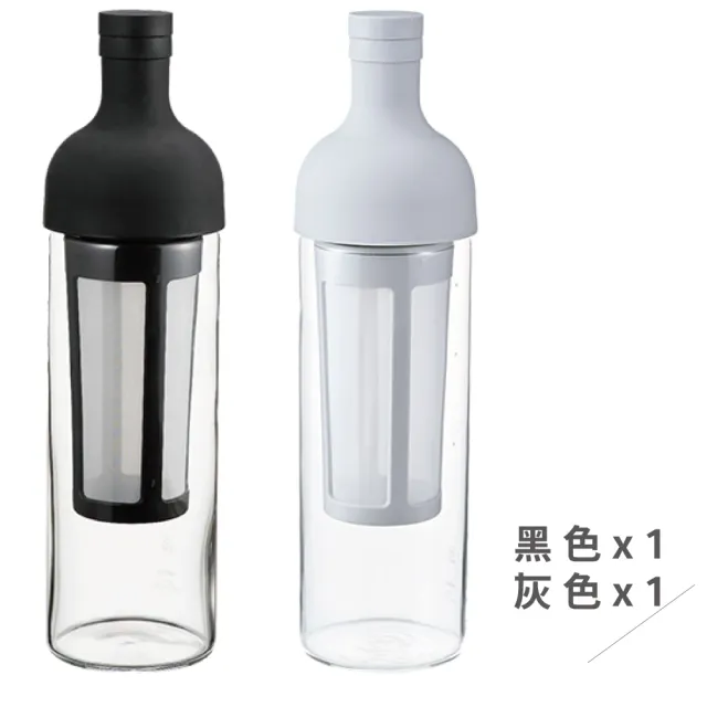 【HARIO】酒瓶冷泡咖啡壺–2入組／650ml／FIC-70(冷泡咖啡壺)