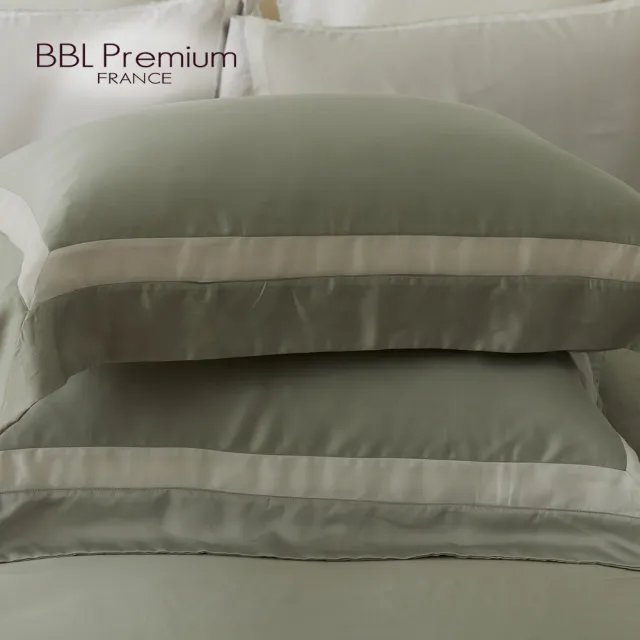 【BBL Premium】100%天絲印花兩用被床包組-永恆之約-湖水綠(特大)