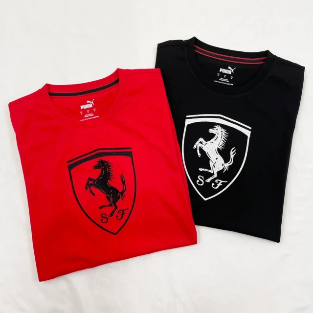 PUMA Puma Ferrari 聯名款 法拉利 限定款 大尺碼 彪馬 短T 短袖 T恤 保證正品(短袖 T恤)