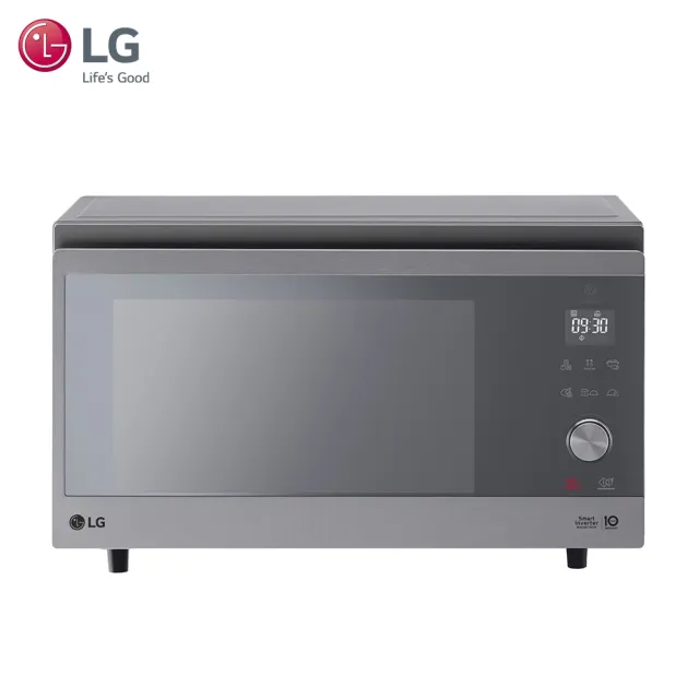 【LG 樂金】39L智慧變頻蒸烘烤微波爐◆典雅銀(MJ3965ACR)