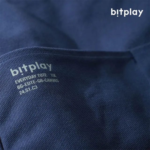 【bitplay】Everyday Canvas Tote 防潑水日常托特包10L （帆布版）(大容量/托特包/旅行/露營/帆布包/戶外)