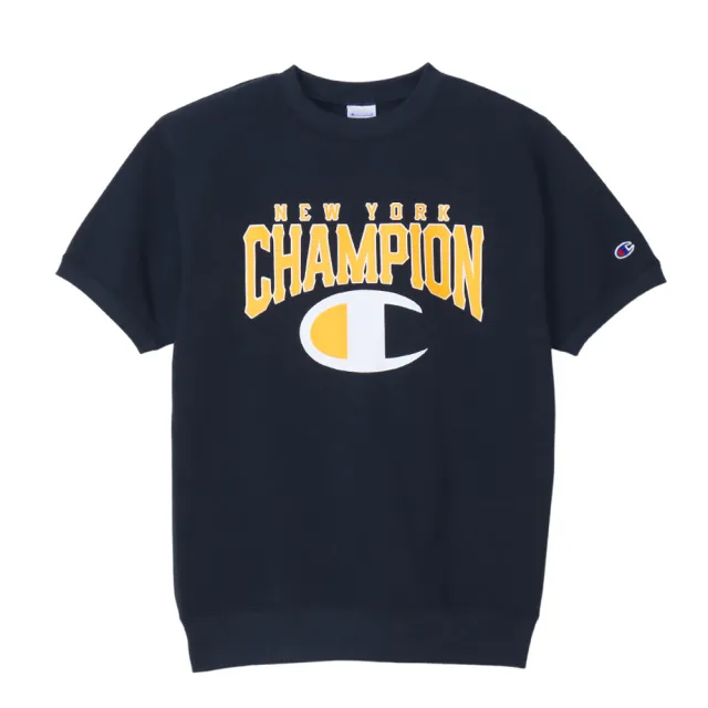 【Champion】官方直營-NEW YORK LOGO圓領短袖上衣-男(3色)