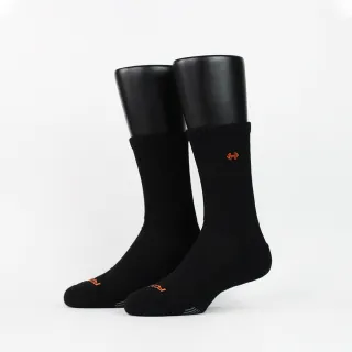 【FOOTER除臭襪】啞鈴刺繡健身襪(K220-黑)