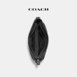 【COACH蔻馳官方直營】DISTRICT經典Logo斜背手袋-QB/炭黑色/黑色(CH078)