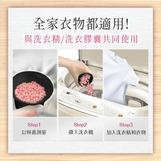 【Lenor 蘭諾】衣物芳香豆/香香豆 455ml補充包(甜花石榴香/晨曦玫瑰/清晨草木/檸紫羅蘭/甜柔麝香)