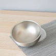 【LINOX】抗菌不鏽鋼兒童碗附蓋11cm-1入隔熱碗