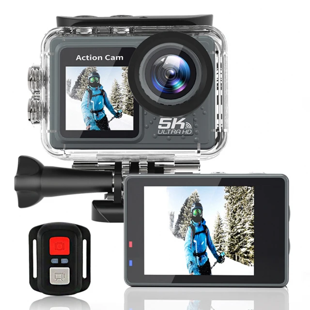 聚優 5K運動相機(Action camera 防抖 相機 防水運動攝影機 運動相機5K 攝影機)