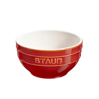 【法國Staub】圓型陶瓷碗14cm-古銅色/0.7L(德國雙人牌集團官方直營)