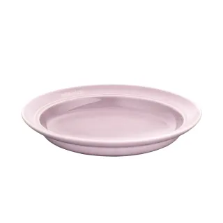 【法國Staub】圓形陶瓷湯盤24cm-日暮粉(德國雙人牌集團官方直營)