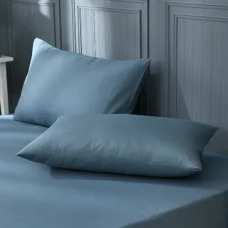 【加價購】台灣製造 柔絲棉素色枕頭套2入組(無印風 多款任選 速達)