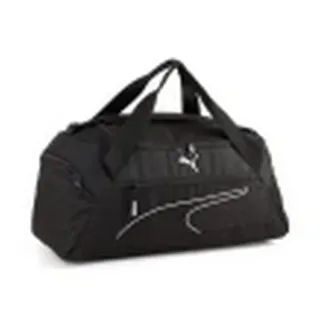 【PUMA】手提包 運動包 旅行包 男 女 Fundamentals運動小袋 黑色(09033101)