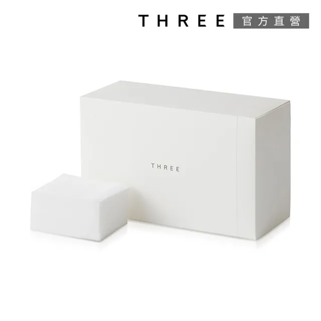 【THREE】化妝棉N(100枚/盒)