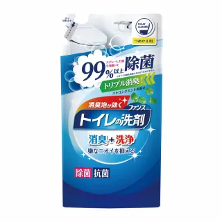 【第一石鹼】日本 馬桶泡沫清潔劑補充包-薄荷香330ml