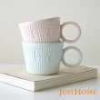【Just Home】好生活馬卡龍色系陶瓷300ml馬克杯4件組(馬克杯/陶瓷杯/杯子)