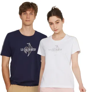 【LE COQ SPORTIF 公雞】休閒潮流短袖T恤 男女款-3色-LWT23202