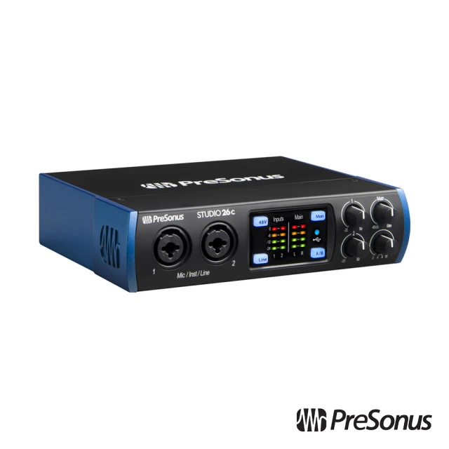 Presonus Studio 26C 錄音介面(公司貨)