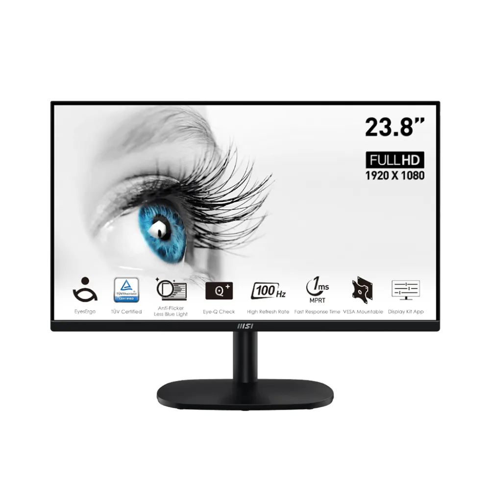 【MSI 微星】PRO MP245V 螢幕-24型/FHD/HDMI/100Hz/VA(#MP245V #螢幕)