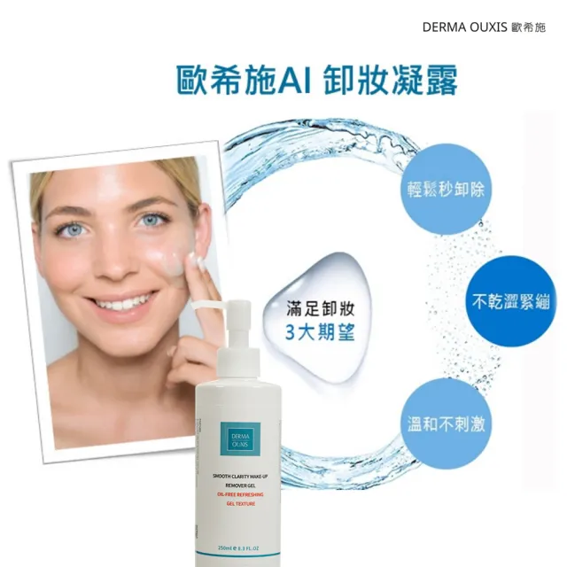 【Derma Ouxis 歐希施】AI卸妝凝露250ml