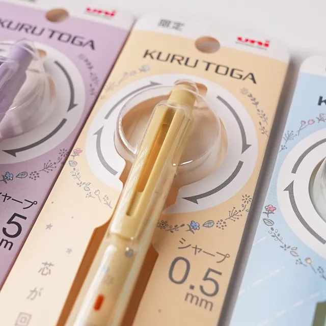 【UNI】kurutoga ks model 0.5mm限量三麗鷗聯名 旋轉自動鉛筆(帕恰狗 凱蒂貓 日系文具)
