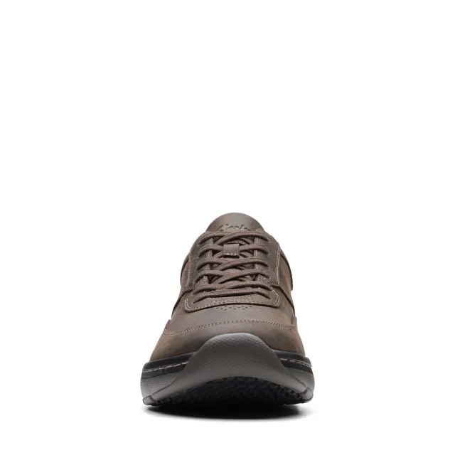 【Clarks】男鞋 Clarks Pro Lace  優質皮感柔軟透氣休閒鞋(CLM75191C)