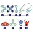 【CLIXO 創樂多磁力片】主題系列-海洋生物24片(益智STEAM玩具)