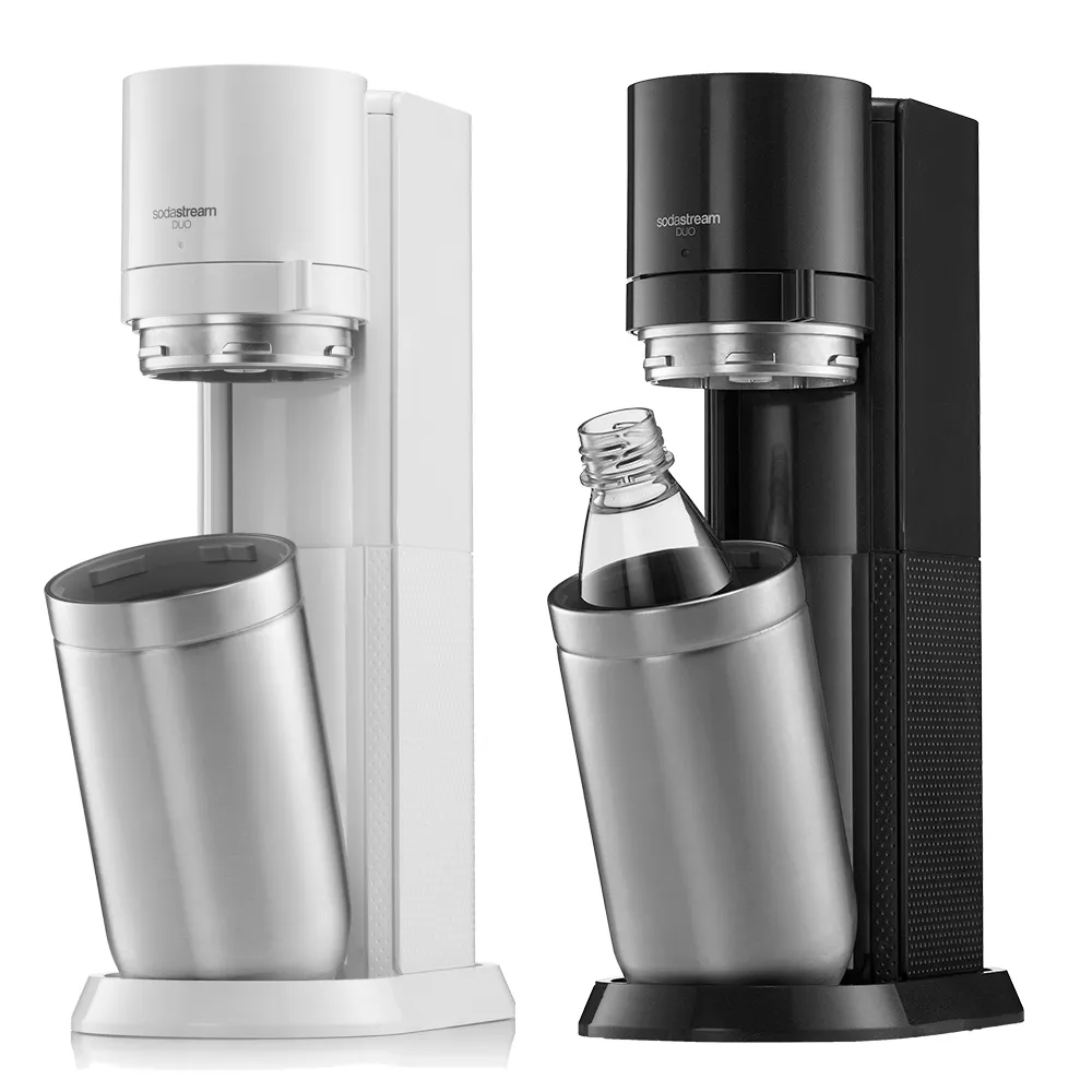 【福利品】Sodastream-DUO 氣泡水機 典雅白/太空黑(保固2年)