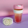 【KeepCup】雙層隔熱杯 454ml - 草莓起司(內玻璃 外Tritan 雙層杯身設計)
