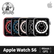 【Apple】A+ 級福利品 Apple Watch S6 GPS 44mm 鋁金屬錶殼(副廠配件/錶帶顏色隨機)