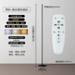 【虹朗】臥室客廳氛圍北歐簡約led落地立燈 護眼檯燈 閱讀燈(附遙控 無極調節亮度和色溫)