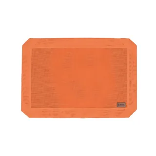 【MODODO 摸肚肚】透氣特斯林網-日暖橙橘(4種尺寸/飛行床配件/寵物床配件/狗窩/網布)