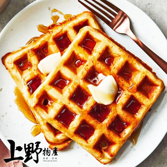 上野物產 法式鬆餅 x60包(2片/包/81g±10% 鬆餅/下午茶/點心/甜點/麵包)