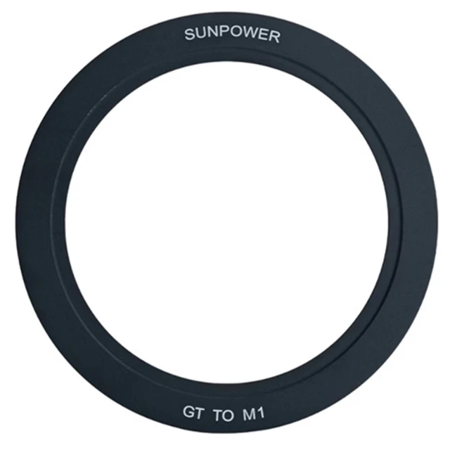 SUNPOWERSUNPOWER ASAROMA GT濾鏡 轉M1 濾鏡系統 專用轉接環(公司貨)