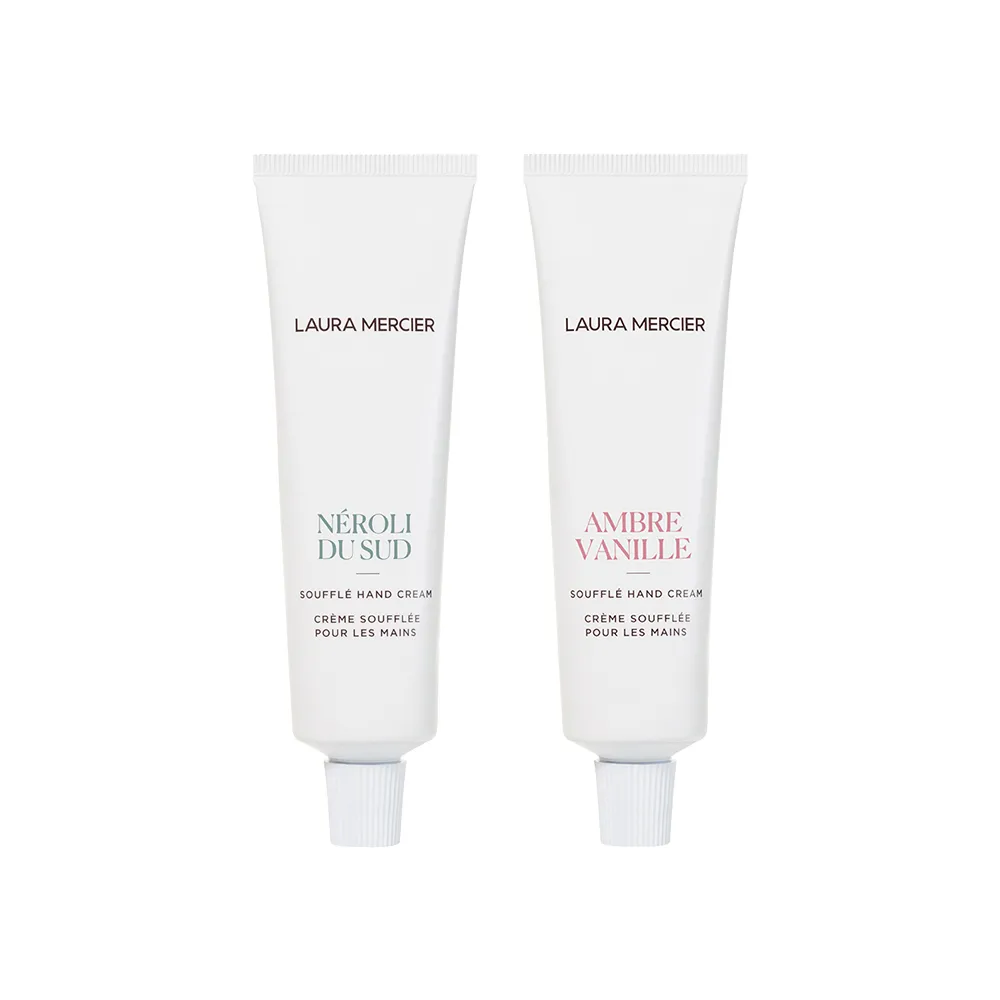 【LAURA MERCIER 蘿拉蜜思】舒芙蕾護手霜 50ml 琥珀香草/南法橙花(護手霜 保濕)