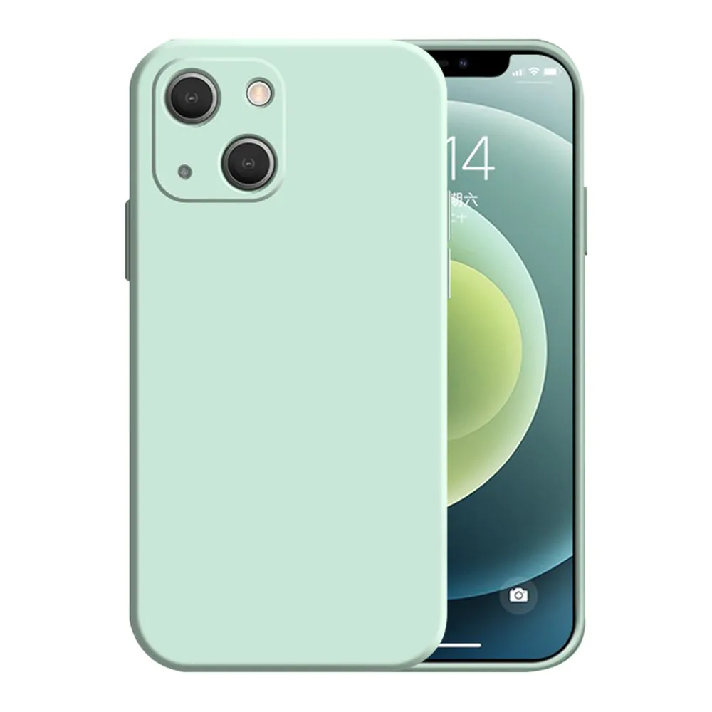 IPhone 13 MINI 加厚升級版馬卡龍多色手機保護殼保護套(IPHONE13MINI手機殼)