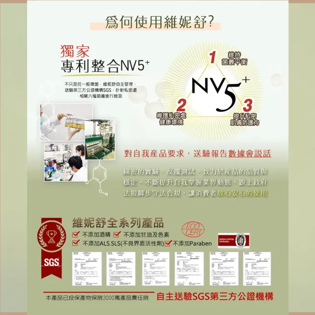 【WellnuX 維妮舒】NV5有感系列嫩白凝膠50ml(除毛修復 孕期必備私密潤澤舒緩)
