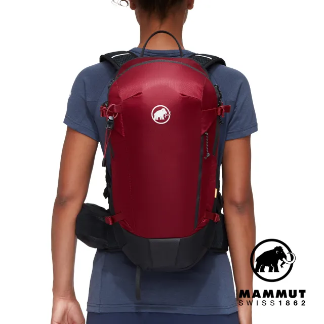【Mammut 長毛象官方直營】Lithium 15 W 15L 多用途健行後背包 女款 緋紅/黑 #2530-03132
