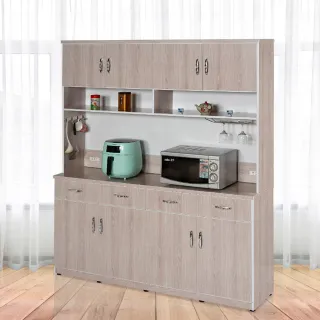 【Build dream 築夢家具】5.4尺 防水塑鋼 電器櫃 碗盤櫃