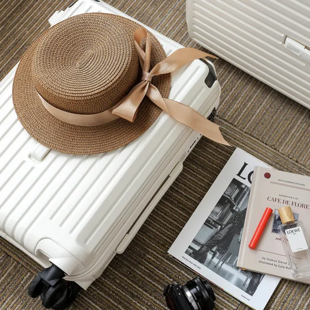 【Honeymoon】24吋三代拉鍊款超能裝萬用USB旅行箱(行李箱/旅行箱/胖胖箱)