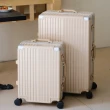 【Honeymoon】24吋多功能杯架USB充電行李箱(行李箱/旅行箱)