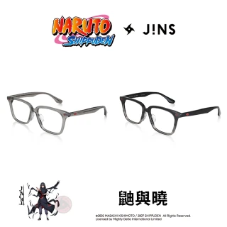 【JINS】火影忍者疾風傳系列眼鏡-鼬與曉款式 兩色任選(MCF-24S-A031)