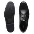 【Clarks】男鞋 Howard Cap寬楦設計微方頭橫飾紳士鞋 皮鞋(CLM62012D)