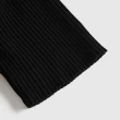 【GAP】女裝 Logo圓領短袖針織衫-黑色(496379)