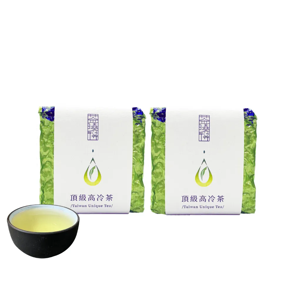 【xiao de tea 茶曉得】何必急冷萃大禹嶺碧綠溪高冷烏龍(75gx2包-型錄品)