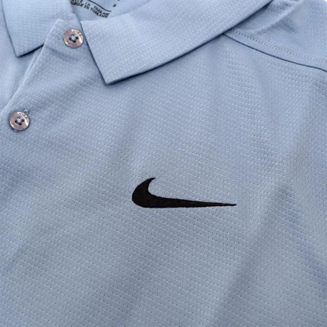 【NIKE 耐吉】NIKE GOLF DRI-FIT 男士 短袖POLO衫 藍(AJ5480-460)