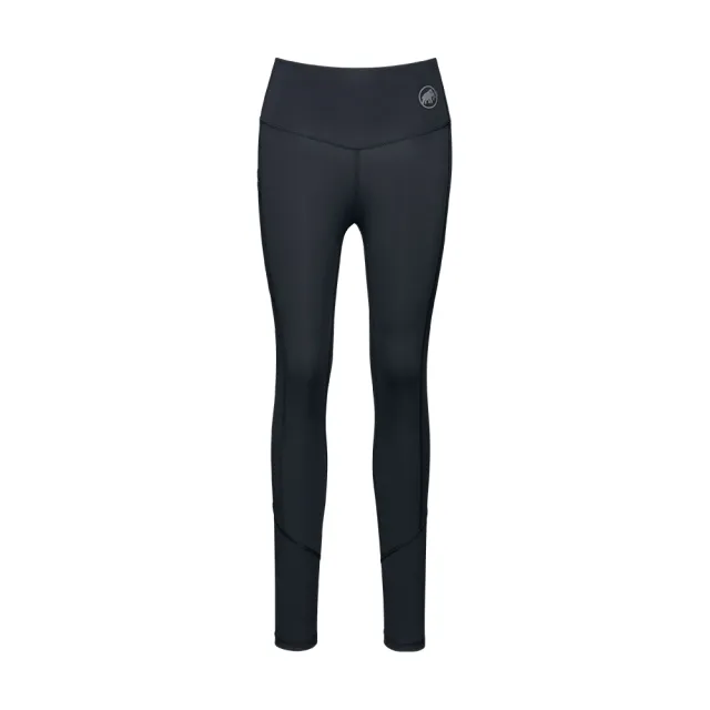 【Mammut 長毛象】Massone Tights Women 彈性高腰緊身褲 黑色 女款 #1022-02040